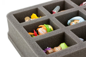 HS050KR02 Plateau en mousse de 50 mm pour 12 figurines Krosmaster.