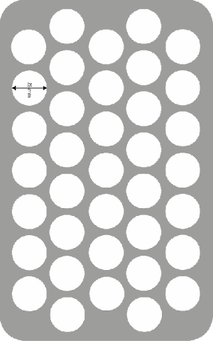 Taca piankowa HS050DC04 do zejścia: Podróże w ciemnym wydaniu 2. edycji - 37 miniatur