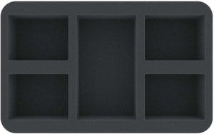 HS060A054 Feldherr Schaumstoffeinlage für Kingdom Death: Pinups Of Death - 5 Fächer