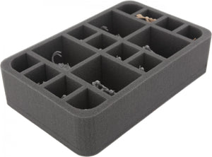 HS060IA04 Vassoio in schiuma da 60 mm con 16 fessure per Star Wars Imperial Assault Miniatures