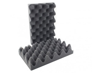 HSNP050Set 2 pz. 275 mm x 172 mm x 50 mm Schiuma convoluta mezza misura