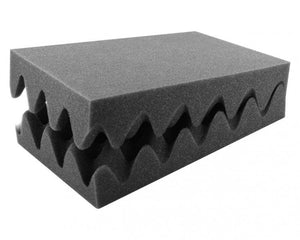 HSNP050Set 2 pz. 275 mm x 172 mm x 50 mm Schiuma convoluta mezza misura