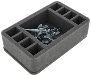 AG065ZC19 Plateau en mousse de 65 mm pour les monstres de la peste noire zombicide et les PNJ AG065ZC19 Plateau en mousse de 65 mm pour les monstres de la peste noire zombicide et les PNJ