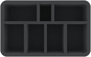 HS080A019 Feldherr mousses de rangement pour Chaos Daemons : Khorne - 7 compartiments