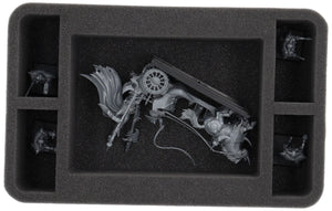 HS085A019 Feldherr Schaumstoffeinlage für Krieger des Chaos - 5 Fächer