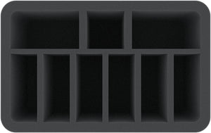 HS110A009 Feldherr mousses de rangement pour Astra Militarum - 9 compartiments