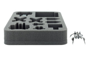 HSBV040BO Schaumstoffeinlage für Star Wars X-WING StarViper, M3-A Interceptor, IG-2000, Z-95 und Y-Wing oder Kihraxz Jäger