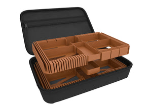 Feldherr Half-Size Case 50 + Organizer Insert Trays + Dashboard für Marvel Champions: Das Kartenspiel - Karten + Spielmaterial