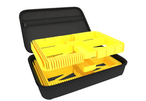 Feldherr Half-Size Case 50 + Organizer Insert Trays + Dashboard für Marvel Champions: Das Kartenspiel - Karten + Spielmaterial