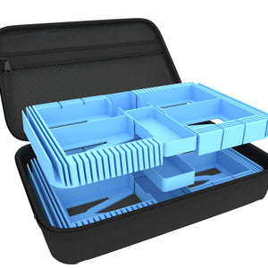 Feldherr Half-Size Case 50 + Organizer Insert Trays + Dashboard für Marvel Champions: Das Kartenspiel - Karten + Spielmaterial