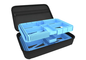 Feldherr Half-Size Case 50 + Organizer Insert Trays + Dashboard für Marvel Champions: Das Kartenspiel - Karten + Spielmaterial