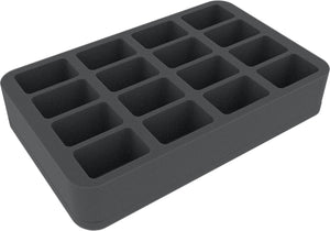 HS050KR07 Plateau en mousse de 50 mm pour 16 figurines Krosmaster.