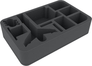 HSDD060BO Schaumstoffeinlage für Star Wars X-WING 1 x Reisszahn (Hounds Tooth) plus 4 Schiffe