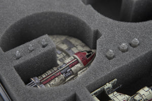 HSEH050BO Schaumstoffeinlage für Star Wars X-WING 2 x Vollstrecker Eins, Raumschiffe und Zubehör