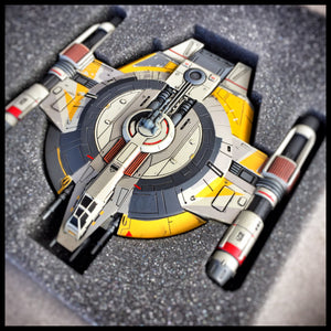 HSFZ050BO Schaumstoffeinlage für Star Wars X-WING Shadow Caster, Raumschiffe und Zubehör