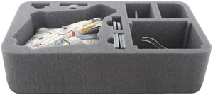 Taca z pianki HSEJ065BO dla Star Wars X-WING Ghost, 2 statki i akcesoria