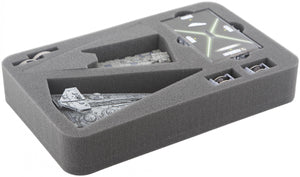 HSFT045BO Half-Size Schaumstoffeinlage für Star Wars Armada Wave 4 Interdictor