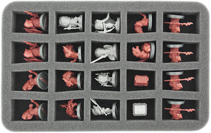 Feldherr Magnetic Box giallo per 20 miniature più piccole