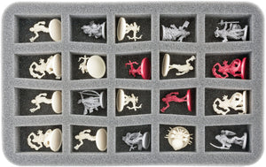 Feldherr Magnetic Box giallo per 20 miniature più piccole
