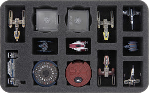 Feldherr Magnetbox gelb für Star Wars X-Wing: Transporter des Widerstands
