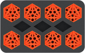 Feldherr Magnetic Box giallo per gettoni e piccolo materiale da gioco