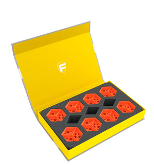 Feldherr Magnetic Box giallo per gettoni e piccolo materiale da gioco