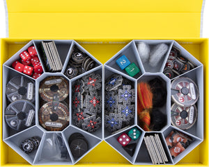 Feldherr Magnetbox gelb für Token