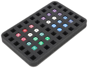 Feldherr Magnetic Box żółty na maksymalnie 54 kości