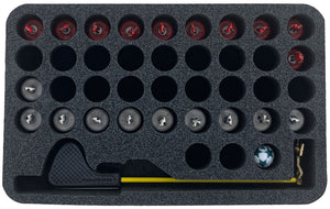 Feldherr Magnetbox grün für Subbuteo - 3 Teams