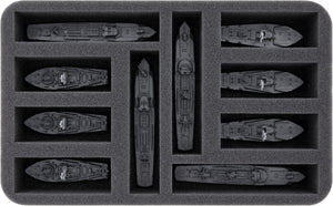 Feldherr Magnetbox grün für Cruel Seas: Starter-Set - Miniaturen