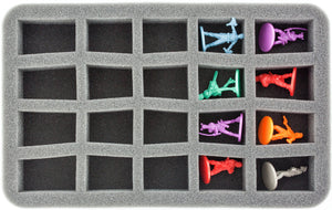 Feldherr Magnetic Box azul para 40 miniaturas más pequeñas