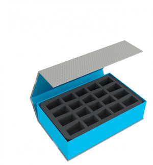 Feldherr Magnetic Box azul para 40 miniaturas más pequeñas
