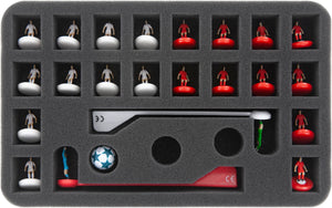 Feldherr Magnetbox blau für Subbuteo - 4 Teams