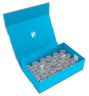 Feldherr Magnetbox blau für 36 Citadel Farbtöpfchen (18 ml / 24 ml)