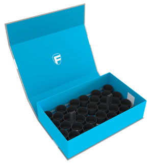 Feldherr Magnetbox blau für 36 Citadel Farbtöpfchen (18 ml / 24 ml)