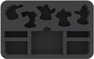 HSMEBA040BO Schaumstoffeinlage für Warhammer Underworlds: Shadespire - Khorne Bloodbound