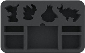 HSMFDK050BO Vassoio in schiuma Feldherr per Warhammer Underworlds: Direchasm - Hedkrakka's Madmob