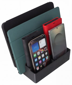 Organizzatore Feldherr per 4 smartphone e 2 tablet - Per conservare le serate di gioco in famiglia e i pasti condivisi