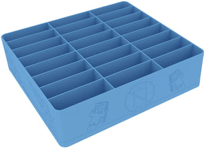 Feldherr Klassensatz Handyparkplatz XL für Schulen und Ausbildungsbetriebe - 33 Fächer für große Smartphones und Klapphüllen