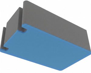 Hard foam insert 24 tablets in XL cases compatible with Apple iPad, Samsung and Microsoft Surface Go for Auer Case CP 6433