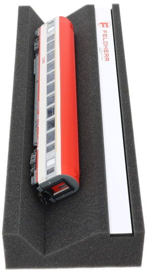 Banco para locomotoras Feldherr Escala H0 y 00 con banda magnética (360 mm) - Mantenimiento y protección perfectos para maquetas de trenes