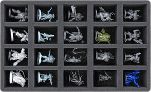 Feldherr Schaumstoff-Set für 9L Really Useful Boxes - 60 Miniaturen