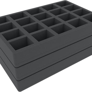 Feldherr foam set for 9L Really Useful Boxes - 60 miniatures