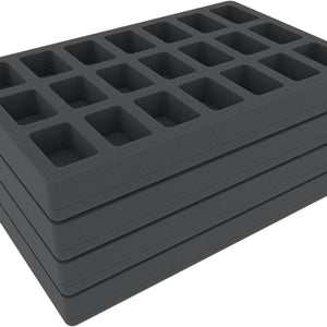 Feldherr foam set for 9L Really Useful Boxes - 84 miniatures