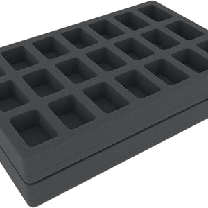 Feldherr Schaumstoff-Set für 4L Really Useful Boxes - 42 Miniaturen