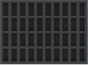 IU035A001 Inserto in schiuma per modellini di auto 1:87 - 40 scomparti