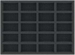 IU040A003 Inserto in schiuma per modellini di auto 1:64 - 20 scomparti