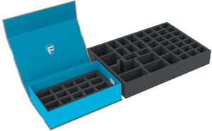 Feldherr Schaumstoff Insert + Magnetbox blau für Mythic Battles: Ragnarök - Grundspielbox - Miniaturen