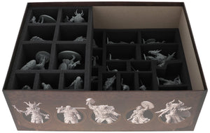 Feldherr Schaumstoff Insert + Magnetbox blau für Mythic Battles: Ragnarök - Grundspielbox - Miniaturen