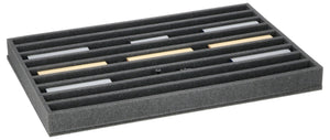 Foam insert for model railway - H0e scale - 9 compartments - for upright storage - JV050A007